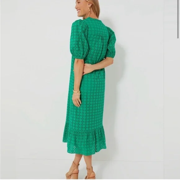 💚NWOT Hyacinth House Green Eyelet Midi Tryall
Dress size Small💚 - Picture 3 of 8